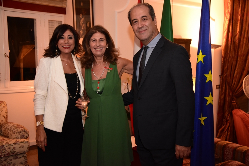 Order of the Star of Italy to Mrs. Marie Semaan